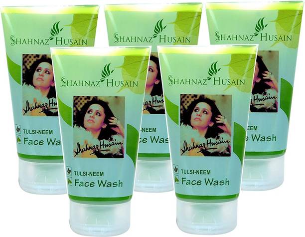 Shahnaz Husain Tulsi-Neem 50 Gm(Pack5 of 5) Face Wash
