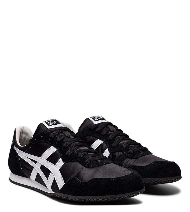 ONITSUKA TIGER - Unisex SERRANO Black & White Sneakers