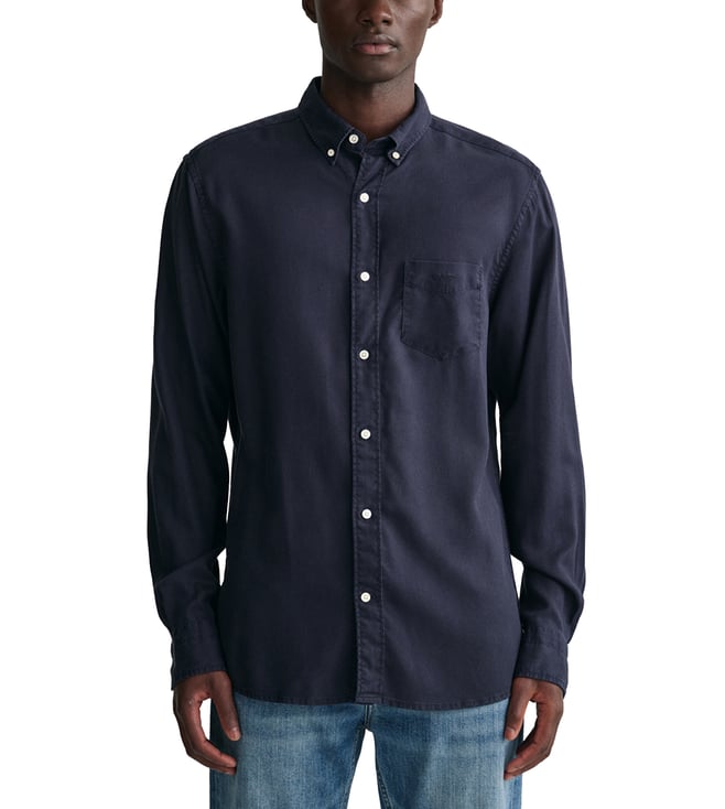 Blue Regular Fit Shirt