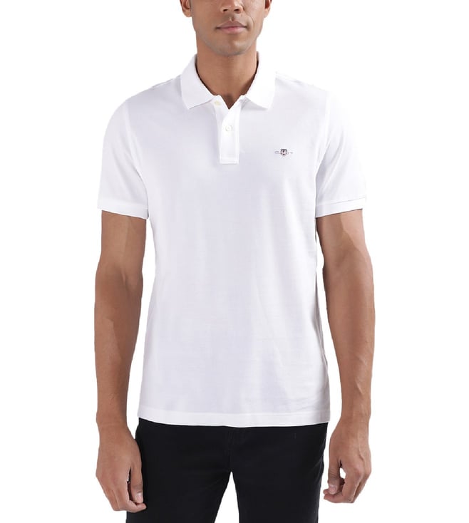 White Fashion Regular Fit Polo T-Shirt