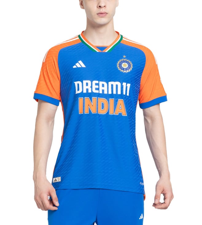 Blue India Cricket T20 International Jersey