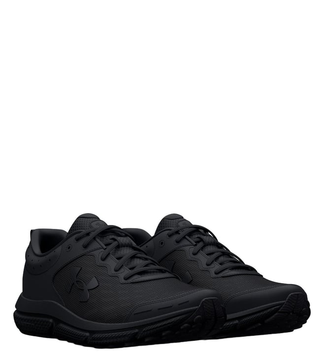 UNDER ARMOUR - Men's Charged Assert 10 Black Running Shoes