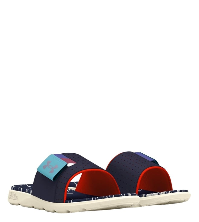 UNDER ARMOUR - Men's Mercenary Navy Slide Sandals