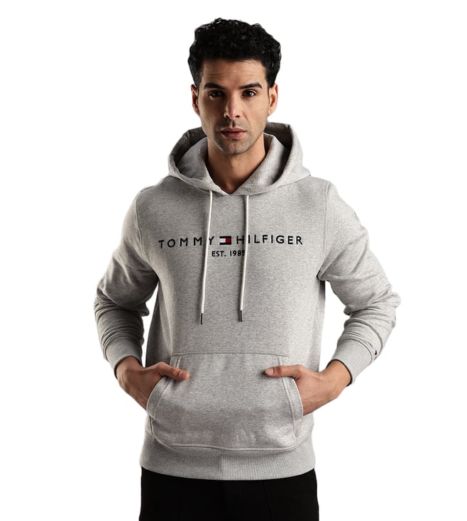 Grey Logo Regular Fit Sweatshirt