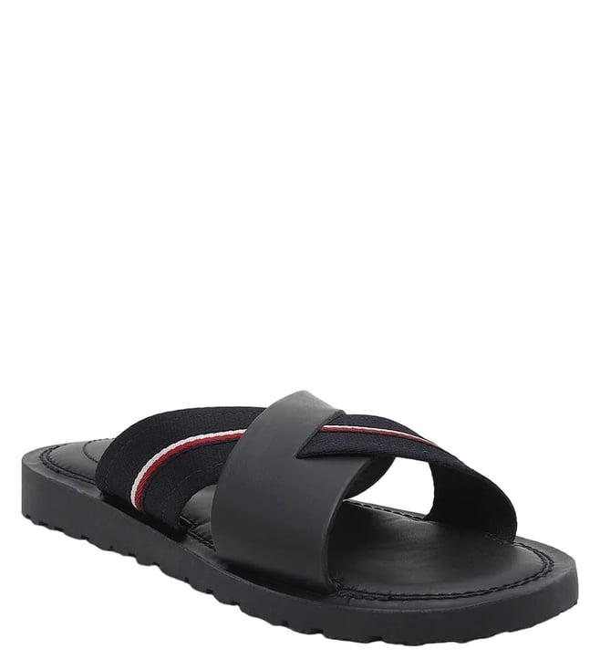 TOMMY HILFIGER - Men's Desert Sky Cross Strap Sandals