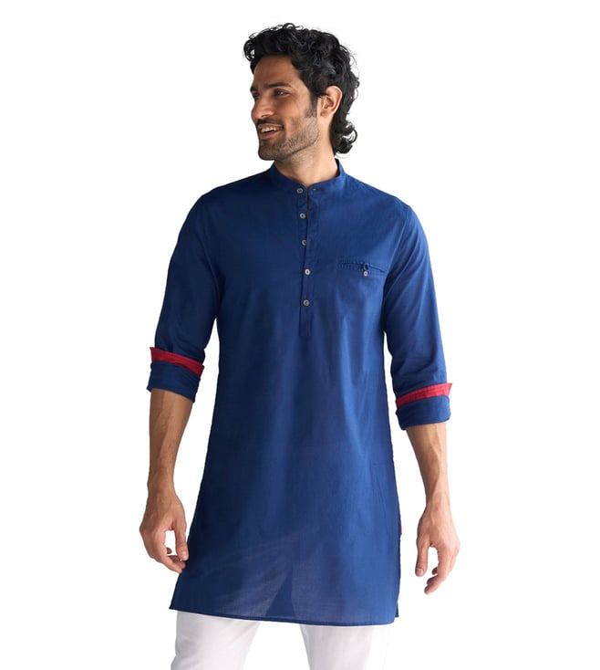 NICOBAR - Pondicherry Kurta - Navy