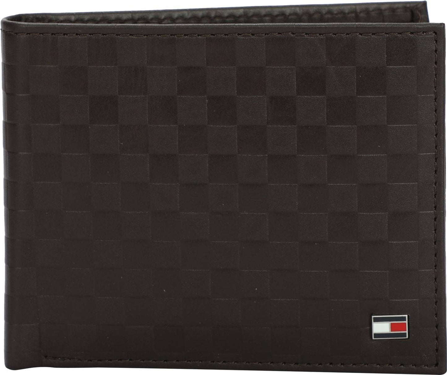 Men Black Artificial Leather Wallet - Mini