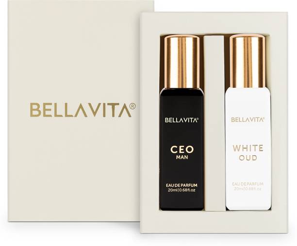 BELLAVITA CEO MAN perfume & WHITE OUD perfume combo| Ci...