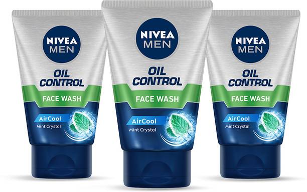 Nivea Men Oil Control with Mint Crystal removes Excess ...