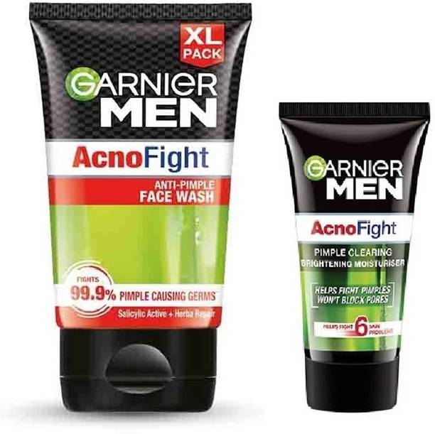 Garnier Men Acno Fight Pimple Clearing Facewash,150g + ...