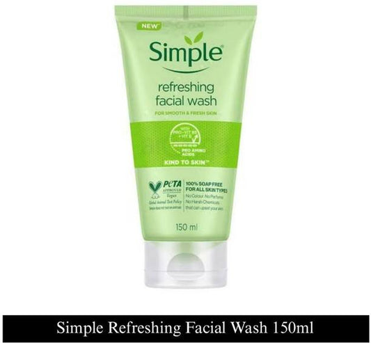 Simple Refreshing Facial Wash 150 ml (POK 1) Face Wash