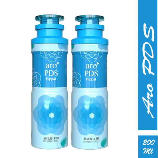 Aro PDS Alcohol Free DeoDorant Spray 200ml (Pack of 2)