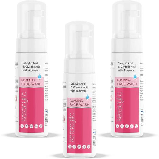 Leeford Foaming  with Glycolic Acid, AHAs & BHAs | Dail...