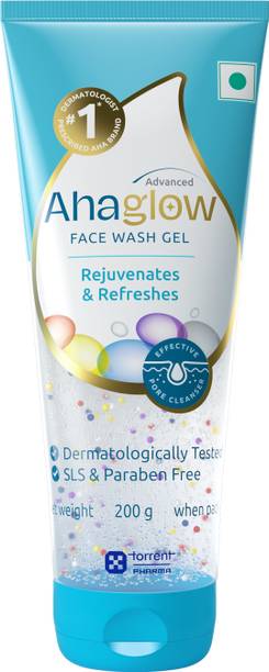 ahaglow Advanced  Gel 200g with 1% Glycolic Acid for Ac...