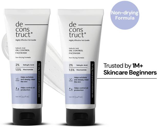deconstruct Oil Control Face wash 0.5% Salicylic Acid| ...