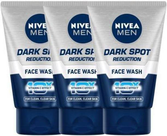 Nivea Men DARK MEN SPOT REDUCTION 100 ML X 3 Face Wash