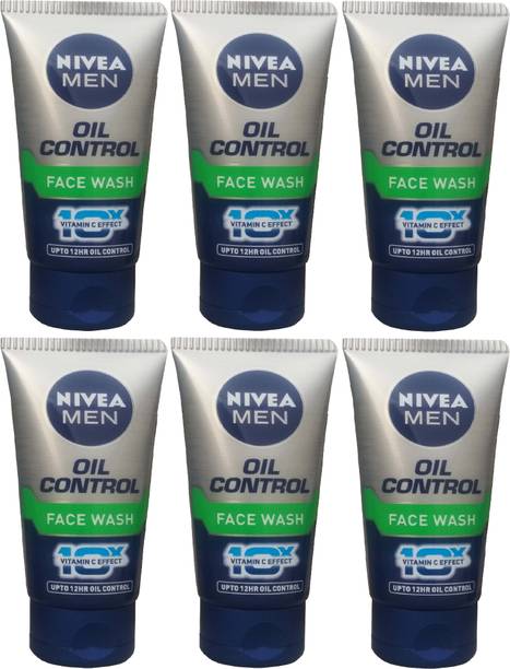 Nivea Men Oil Control  6 Units of 50g each Face Wash