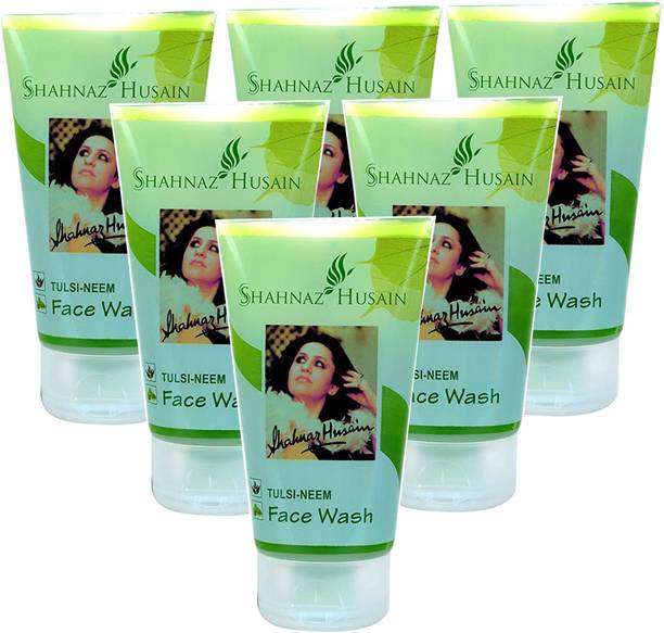 Shahnaz Husain Tulsi-Neem 50 Gm ( Pack of 6 ) Face Wash