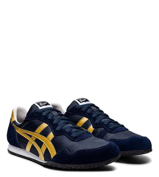 ONITSUKA TIGER -  Unisex SERRANO Midnight & Pure Gold Sneakers