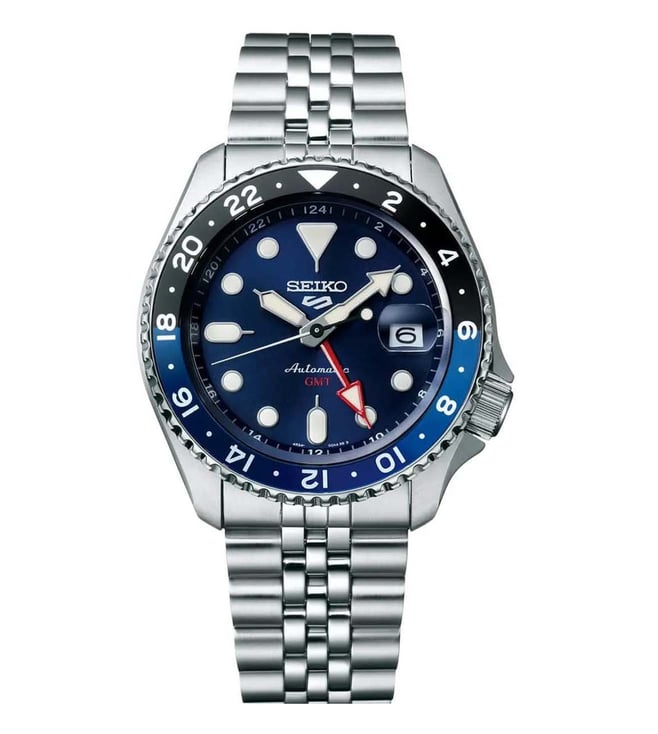 SEIKO - SSK003K1 SKX Sports Style 'Blueberry' GMT Re-Interpretation Watch for Men