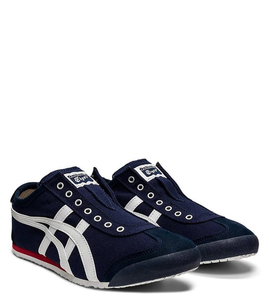 ONITSUKA TIGER -  Unisex MEXICO 66 Navy & Off-white Sneakers