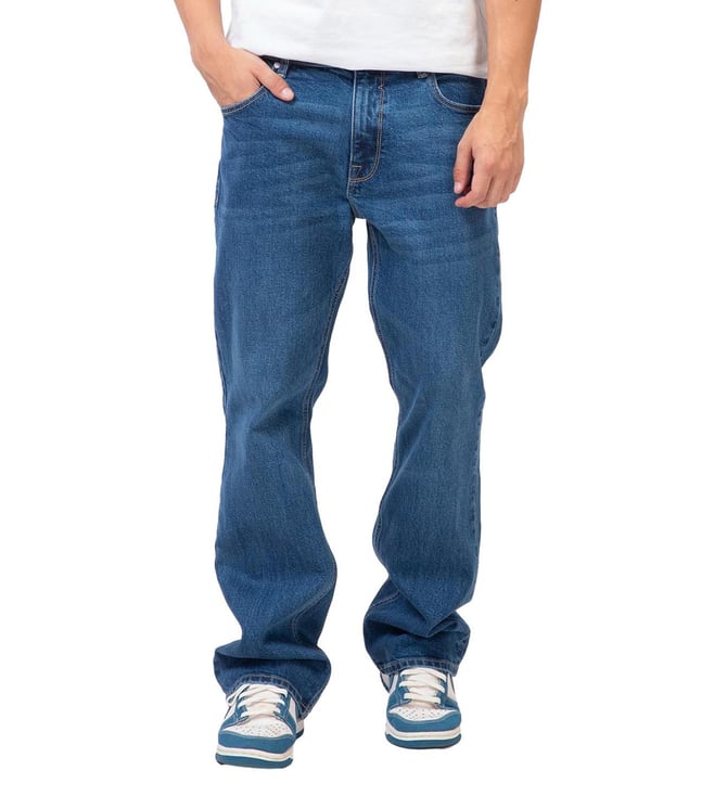 Modern Boot Bootcut In Mid Lightly Washed High Rise Jeans