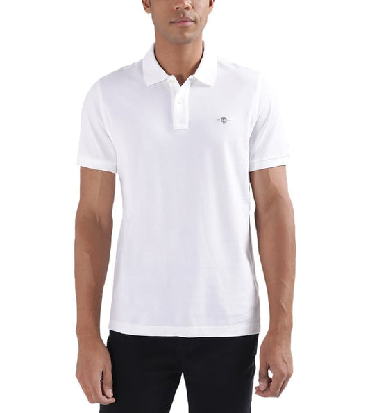White Fashion Regular Fit Polo T-Shirt