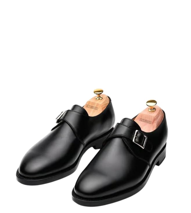 THE ALTERNATE - Single Monk Strap- Black