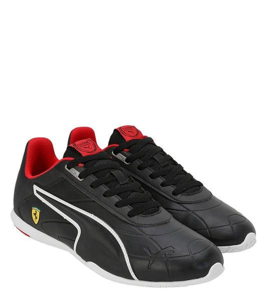 PUMA -  Unisex Scuderia Ferrari Tune Cat Black Driving Sneakers (Motorsport)