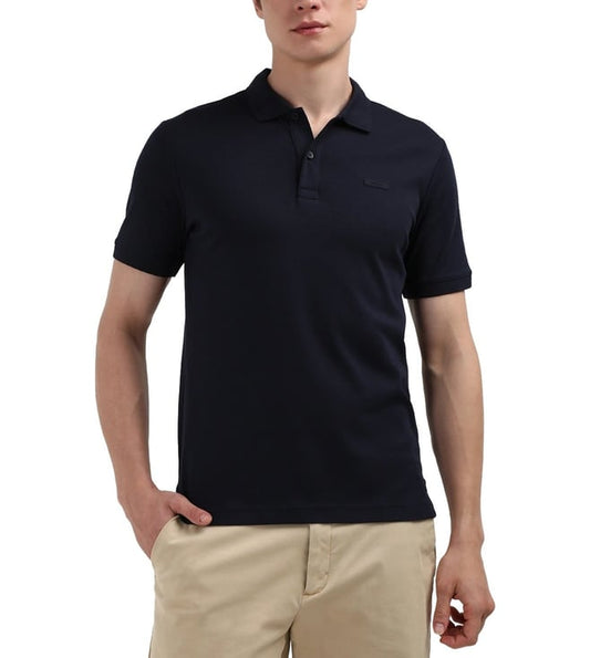 Calvin Klein Night Sky Cotton Men's Slim Fit Polo T-Shirt