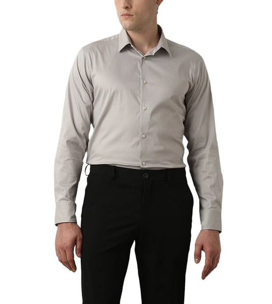 Grey Slim Fit Shirt