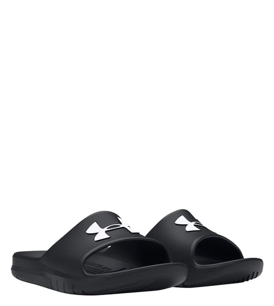 UNDER ARMOUR -  Men's Core Pth Black Logo Slide Sandals