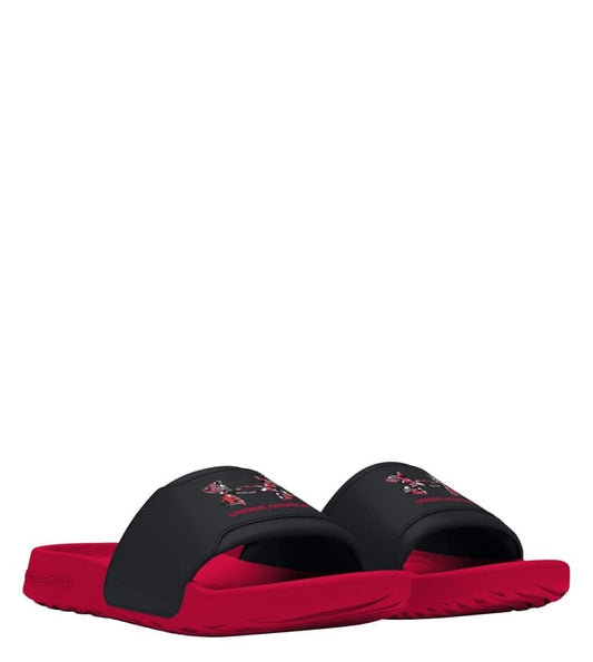UNDER ARMOUR -  Men's Ignite Select Graphic Red Logo Slide Sandals