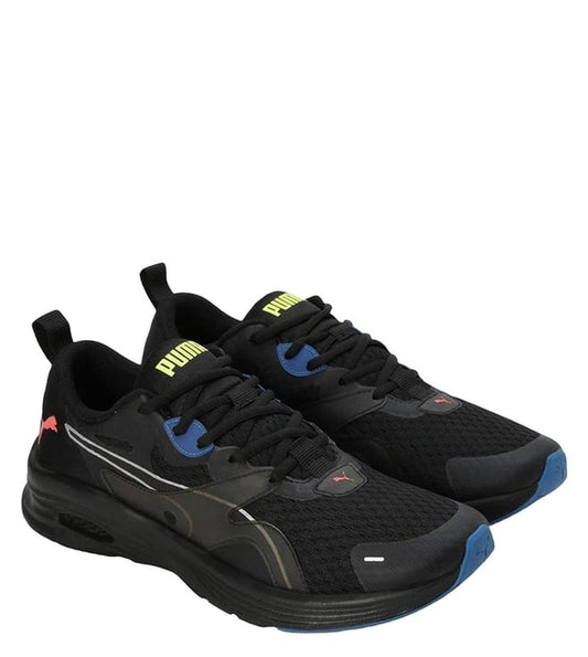 PUMA -  Men's Black, Lava Blast & Yellow Alert ProFoam Running Shoes