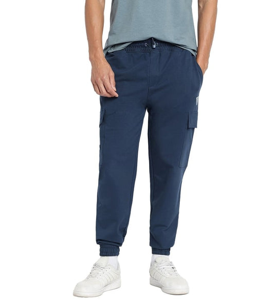 Blue Fashion Regular Fit Cargo Pants