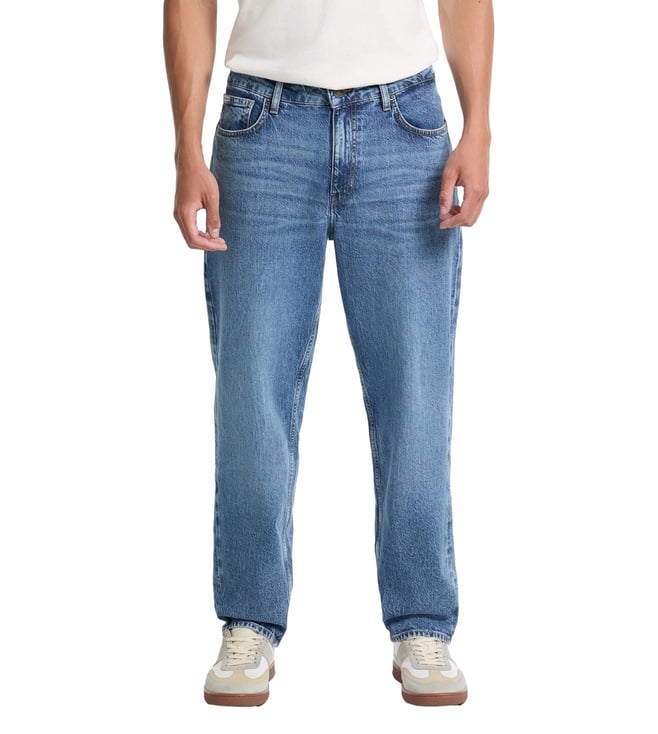 G15 Taper Blue Relaxed Fit Jeans