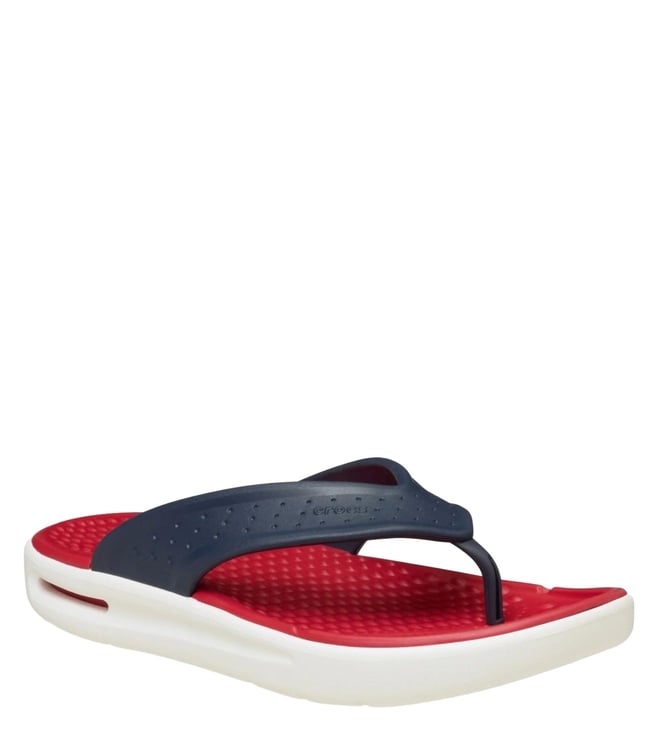 CROCS -  Men's Navy InMotion Flip Flops