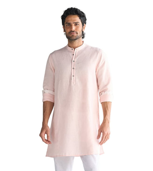 NICOBAR -  Chandni Chowk Kurta - Pink