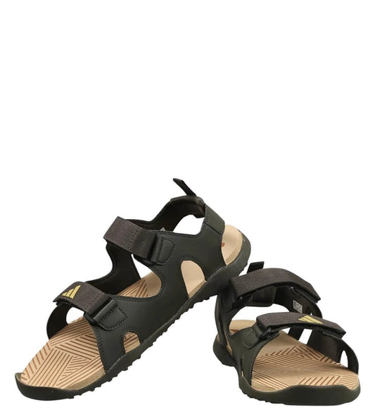 ADIDAS -  Men's Aztex Green Floater Sandals