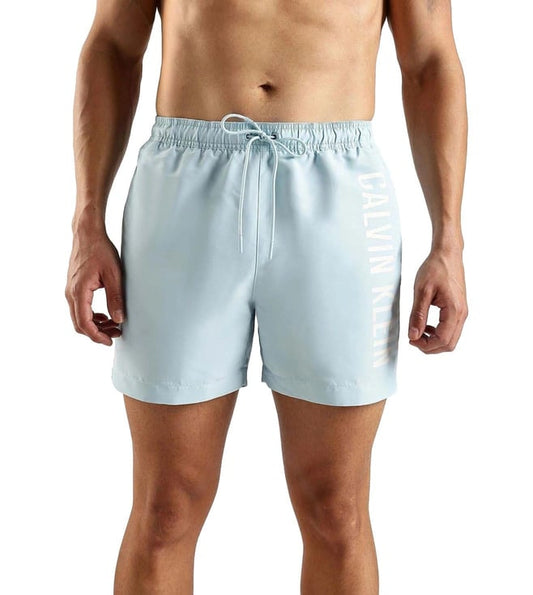 Blue Logo Blue Swimwear Shorts