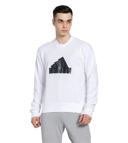 White M FI BOS CRW Sweatshirt