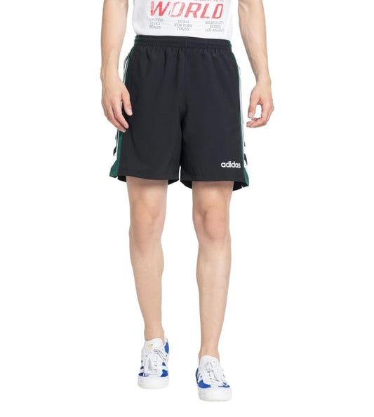 Black 90s FTBL Sports Shorts