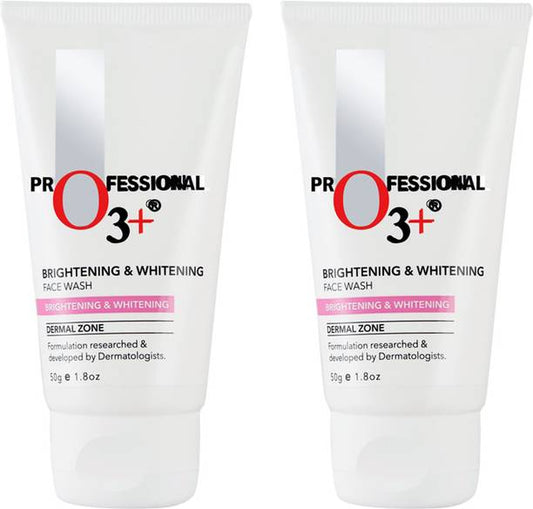 O3+ Brightening & Whitening  Face Wash