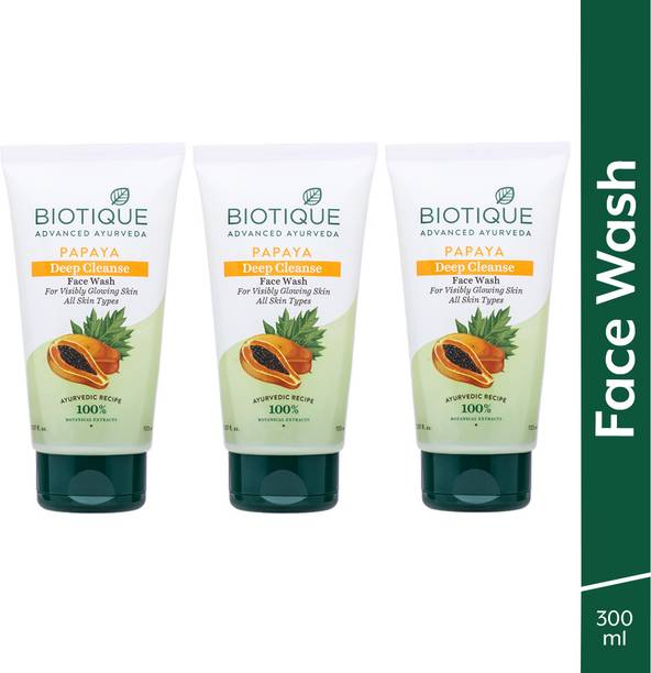BIOTIQUE Papaya Deep Cleanse  For Glowing Skin| All Ski...