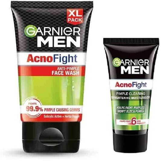 Garnier Men Acno Fight Pimple Clearing Facewash,150g + ...