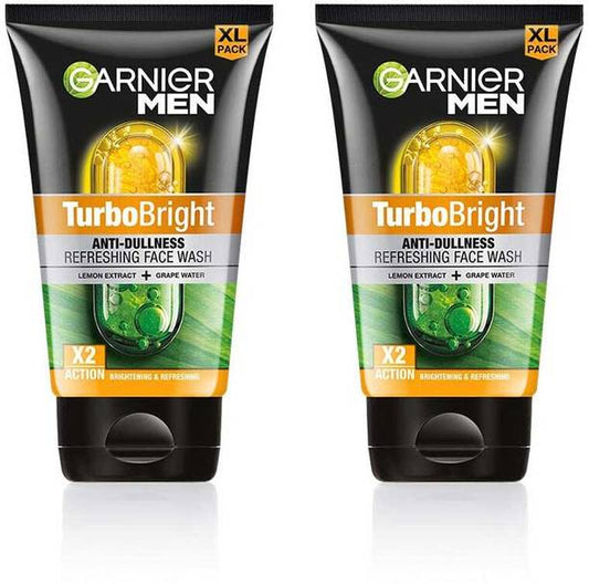 Garnier Men Turbo Bright Double Action,Anti Pollution w...