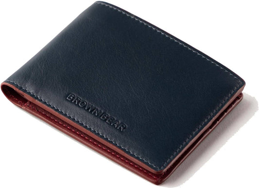 Men Casual, Formal Blue Genuine Leather RFID  Wallet